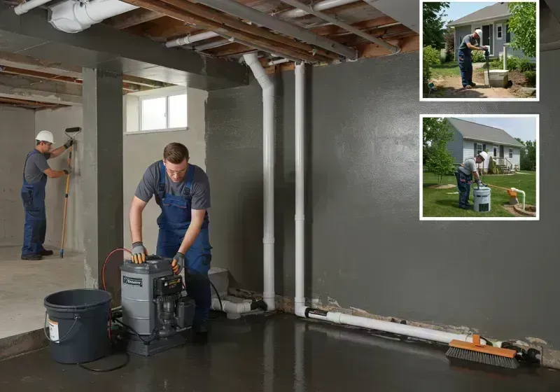 Basement Waterproofing and Flood Prevention process in Pine Knot, KY